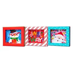 Puzzle Box Gift Card Holder, 3 Des