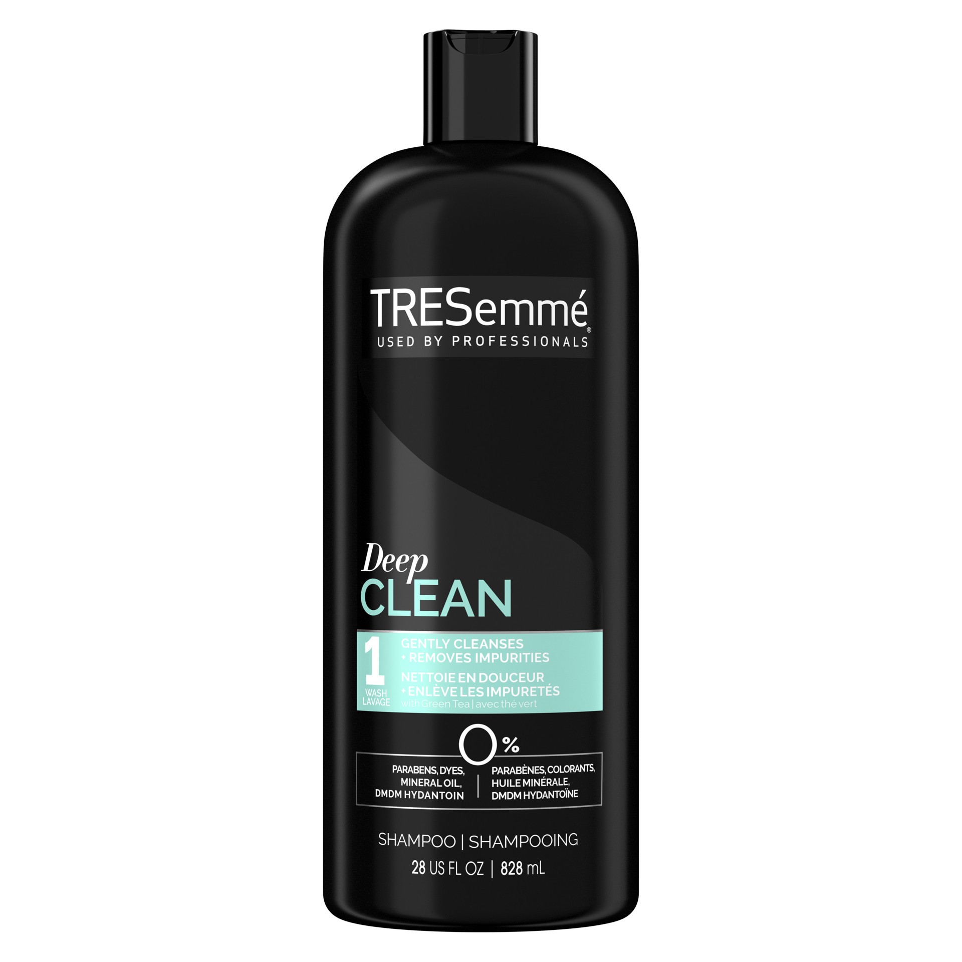 slide 1 of 3, TRESemmé Cleansing Shampoo Clean & Replenish, 28 oz, 28 fl oz