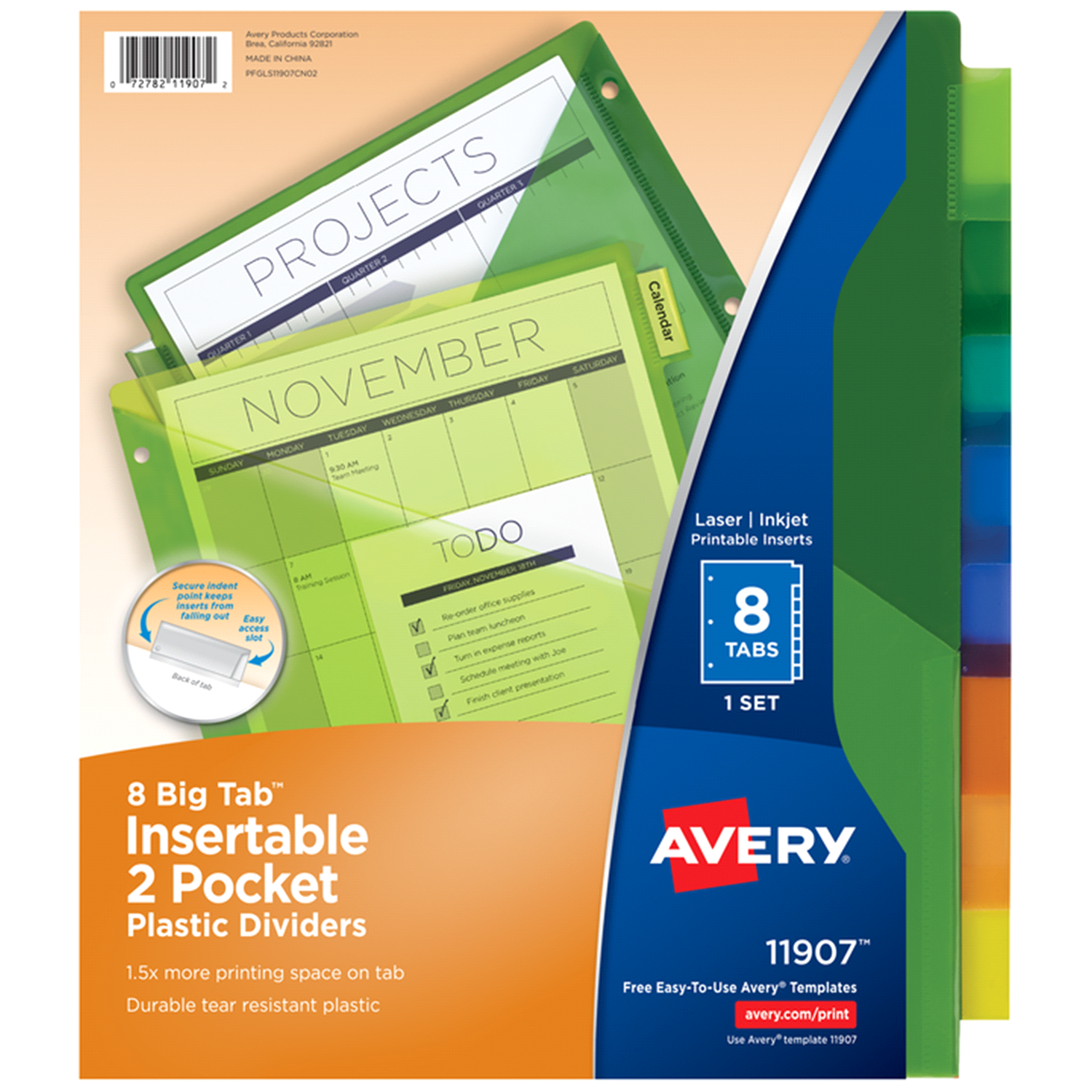 slide 1 of 1, Avery Dividers 1 ea, 1 ct