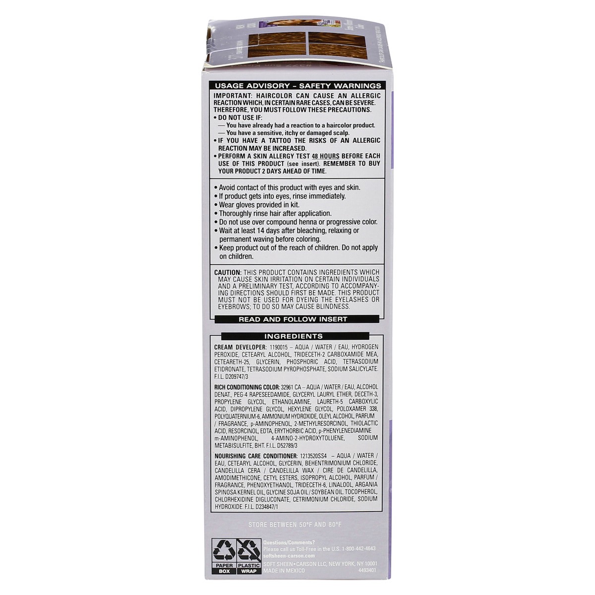 slide 2 of 2, Dark & Lovely Soft Sheen Permanent Hair Color, Sun Kissed Brown, 1 kit