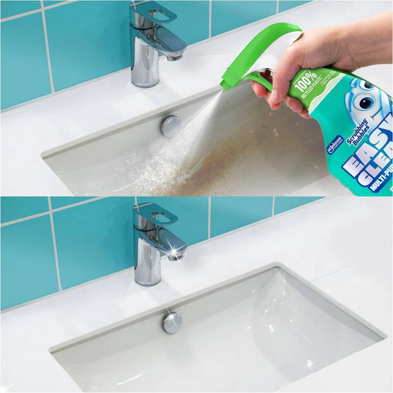 slide 4 of 12, Scrubbing Bubbles Easy Clean Multi-purpose Foam Bathroom Cleaner, Trigger Spray, 32 fl. oz., 32 fl oz