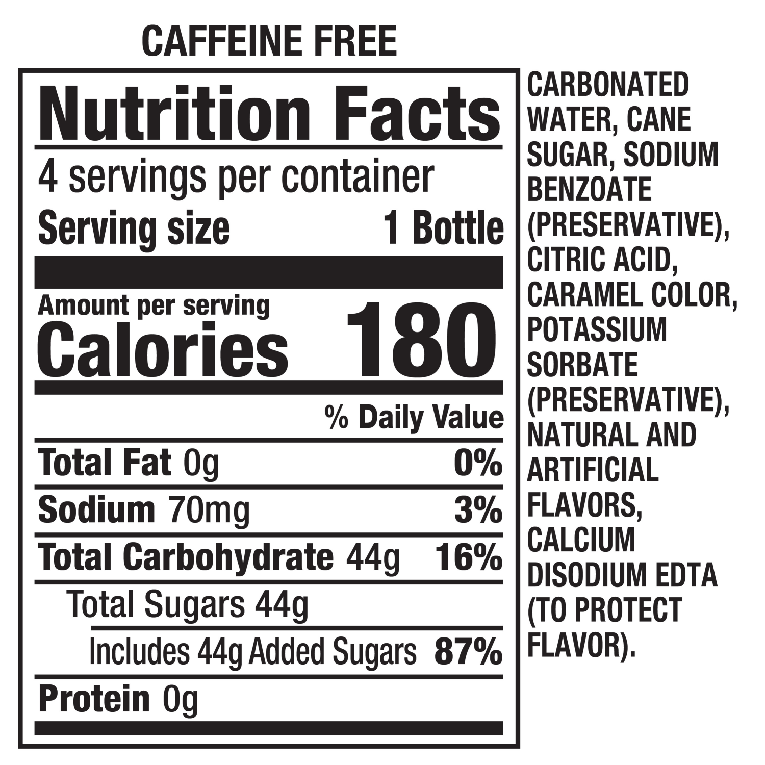 slide 4 of 4, IBC Cream Soda Made with Sugar, 12 fl oz glass bottles, 4 pack, 4 ct; 12 fl oz
