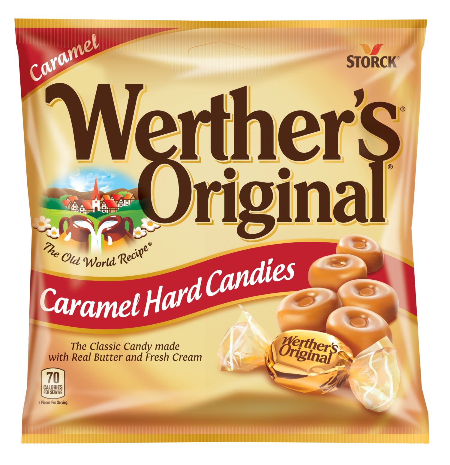 slide 1 of 1, Werther's Original Werthers Original Hard Caramel Candy, 2.65 Oz, 1 ct