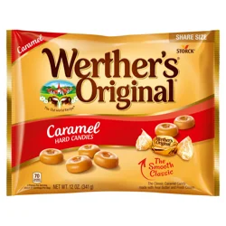 Werther's Original Werthers Original Hard Caramel Candy, 12 Oz