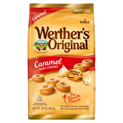 Werther's Original Caramel Hard Candies Party Size 30 oz