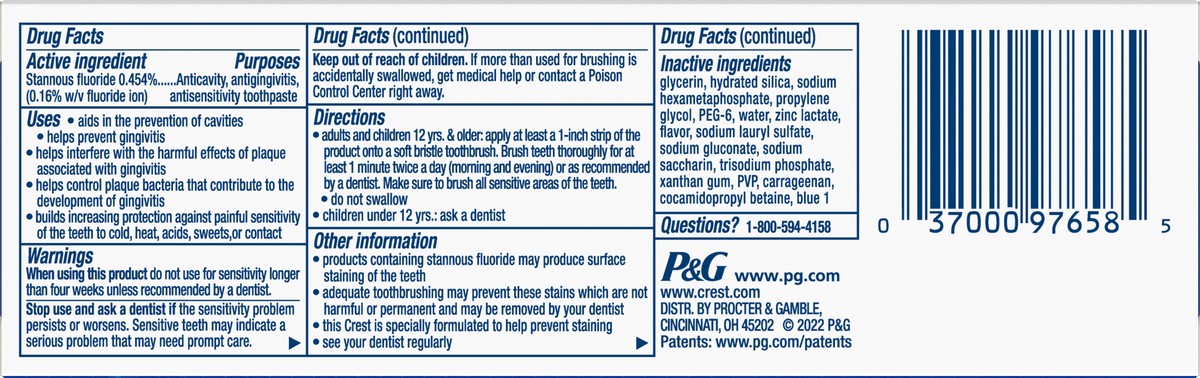 slide 2 of 3, Crest Pro-Health Advanced Gum Protection Toothpaste (3.5oz), 3.5 oz