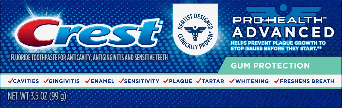 slide 3 of 3, Crest Pro-Health Advanced Gum Protection Toothpaste (3.5oz), 3.5 oz