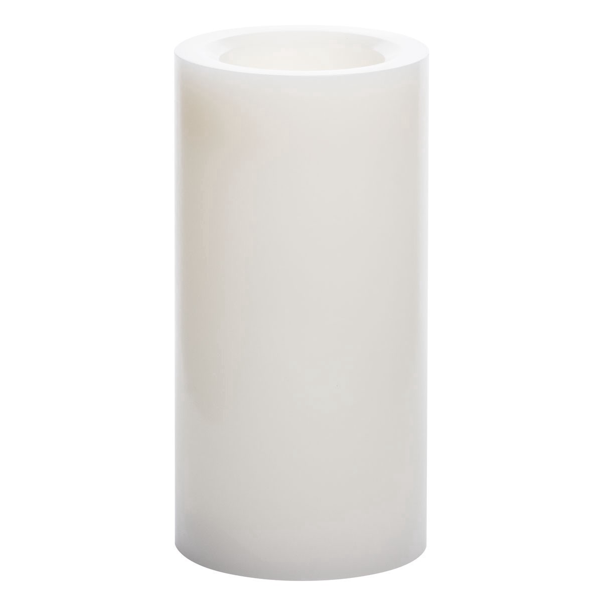 slide 2 of 3, Vanilla Scented Led Pillar Candle With Timer By Ashland, 4" X 8", 4 in x 8 in