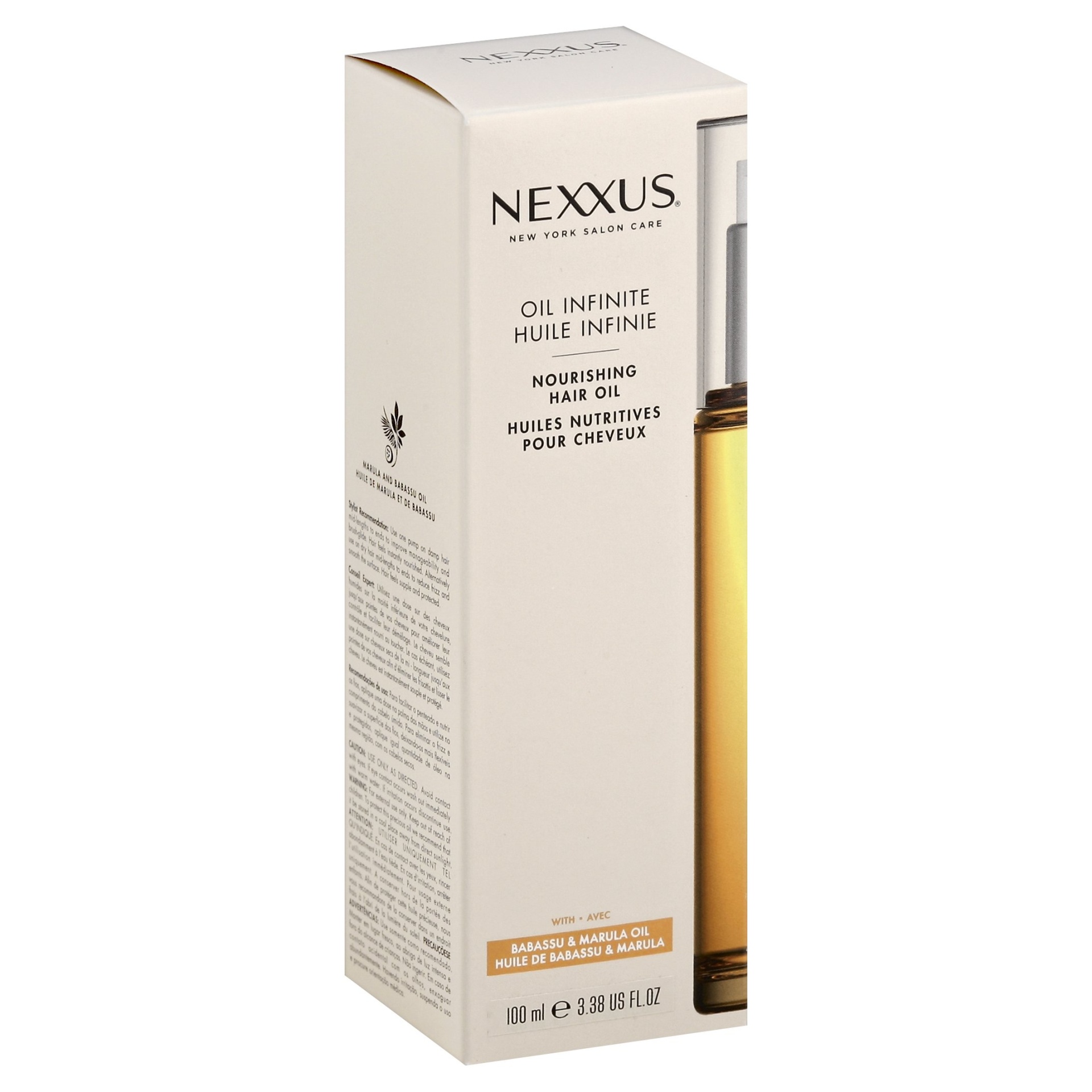 slide 1 of 8, Nexxus Oil Infinite for Dull or Unruly Hair, 3.3 oz, 3.3 oz