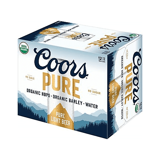 Coors Pure Organic 12 Ct | Shipt