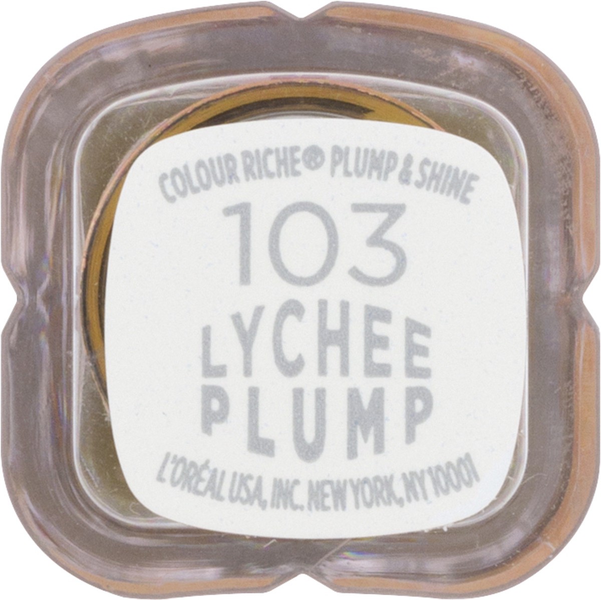 slide 6 of 9, L'Oréal Plump & Shine Lychee Plump 103 Lipstick 0.1 oz, 0.1 oz