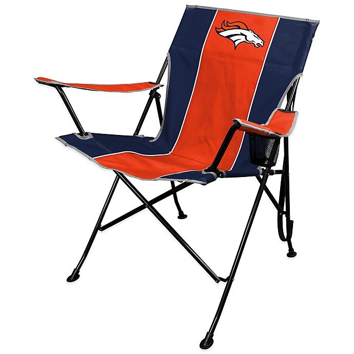 slide 1 of 1, NFL Denver Broncos Deluxe Quad Chair, 1 ct