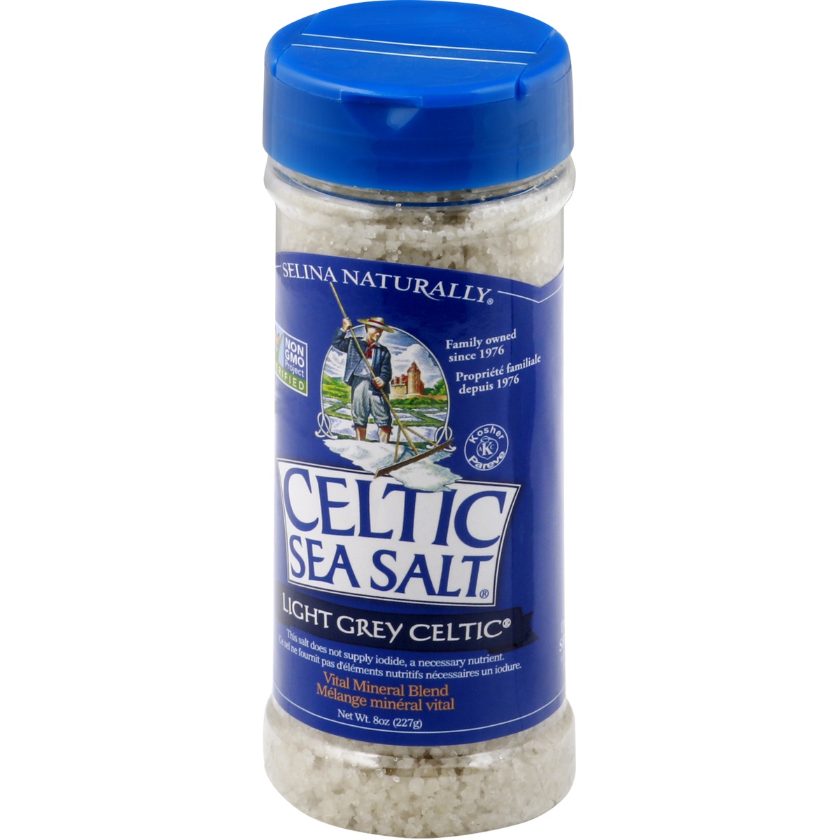 slide 3 of 10, Celtic Sea Salt Light Grey Celtic, 8 oz