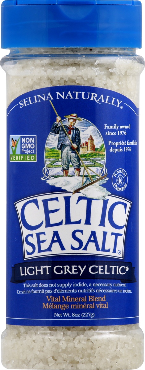 slide 9 of 10, Celtic Sea Salt Light Grey Celtic, 8 oz