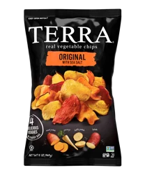 Terra Original Sea Salt Real Vegetable Chips 5 oz. Bag