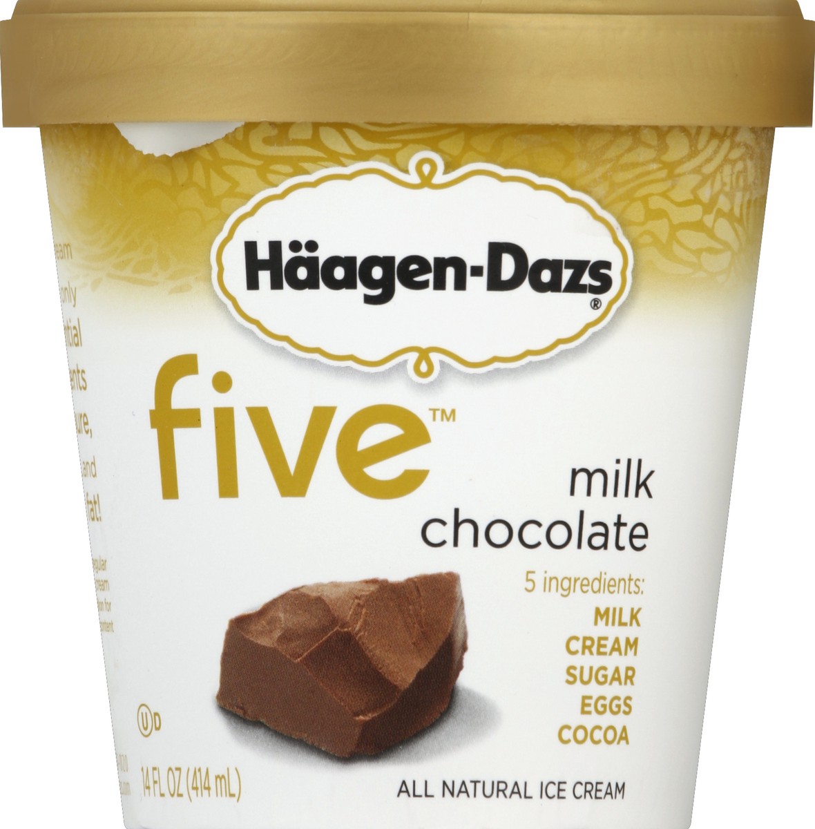 slide 5 of 6, Häagen-Dazs Ice Cream, Milk Chocolate, 14 oz