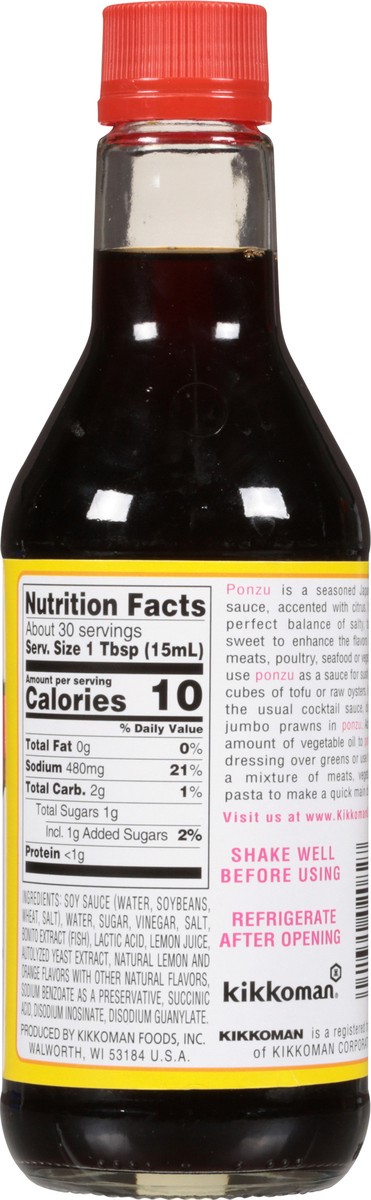 slide 5 of 7, Kikkoman Citrus Seasoned Dressing & Sauce 15 fl oz, 15 fl oz