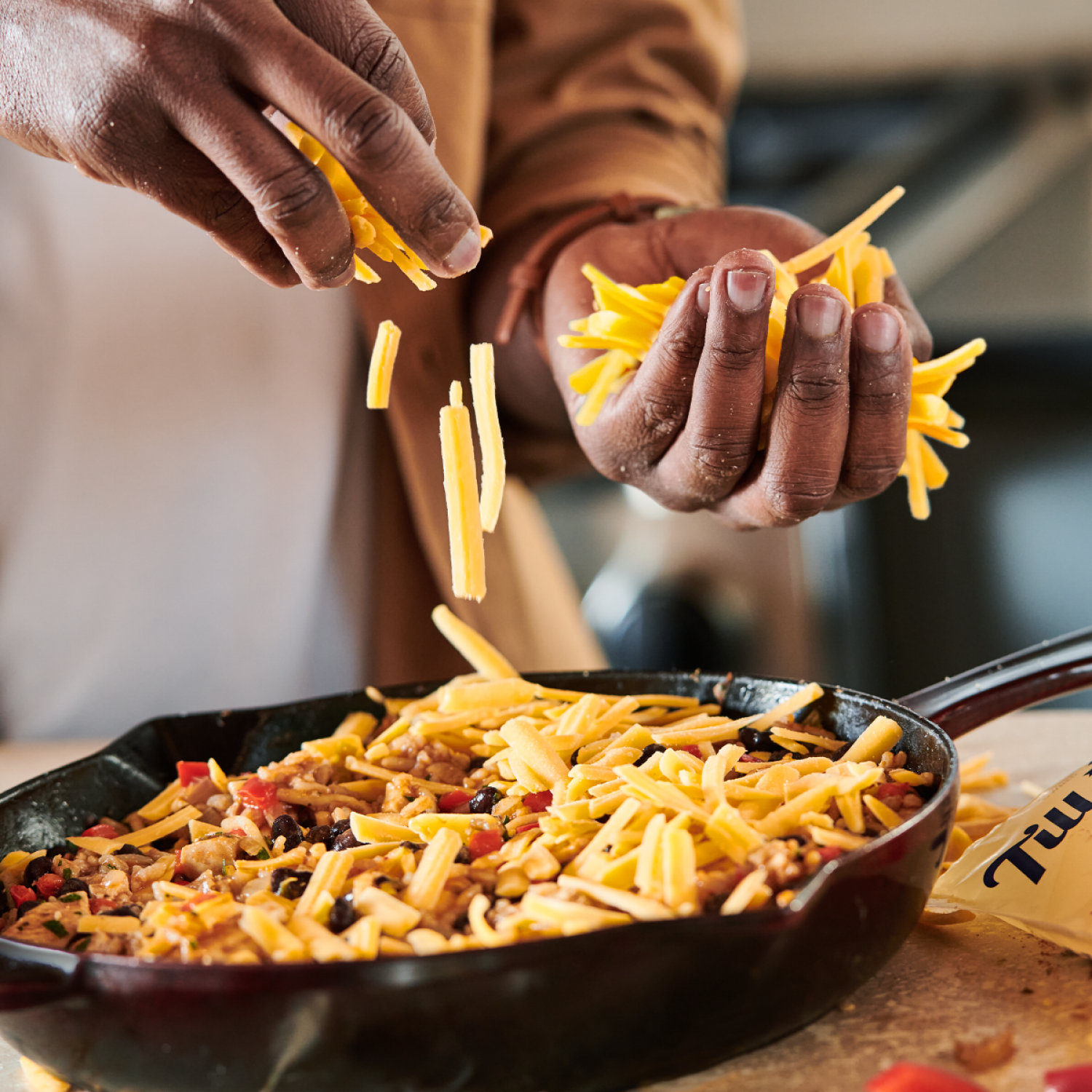 slide 5 of 8, Tillamook Farmstyle Shreds Medium Cheddar Cheese 8 oz, 8 oz