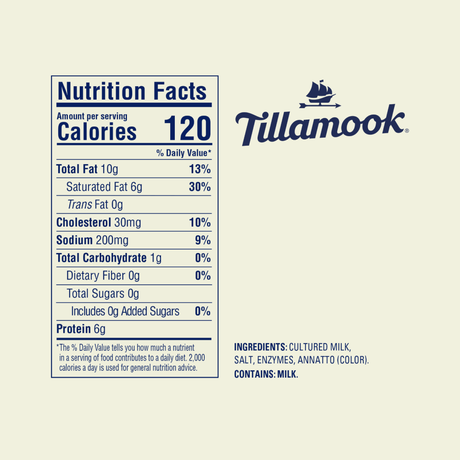 slide 6 of 8, Tillamook Sharp Cheddar Cheese 8 oz, 8 oz