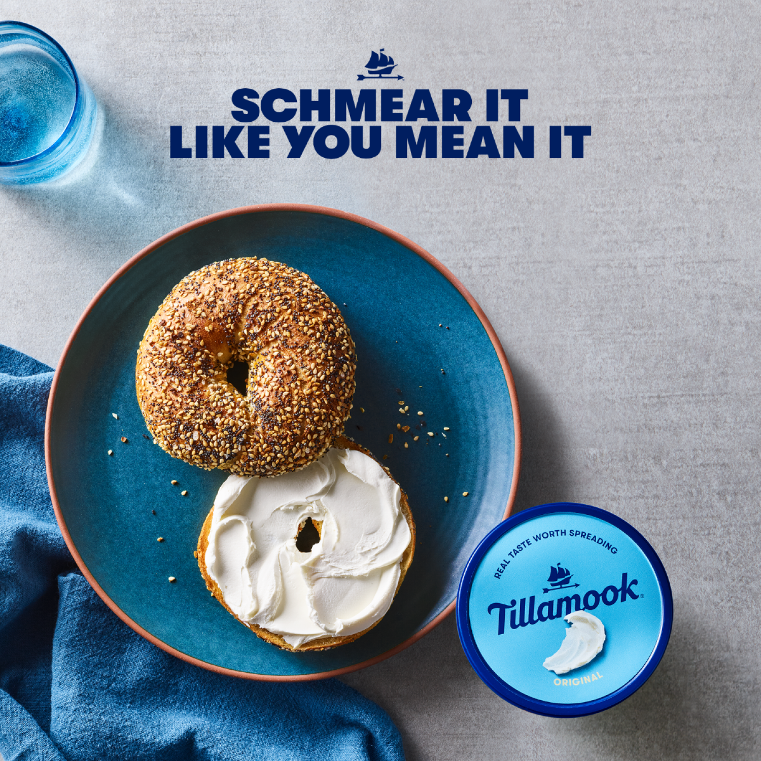 slide 3 of 5, Tillamook Farmstyle Original Cream Cheese Spread 7 oz, 7 oz