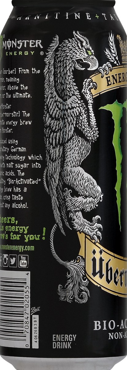 slide 3 of 6, Monster Energy Ubermonster Energy Energy Drink, 18.6 oz