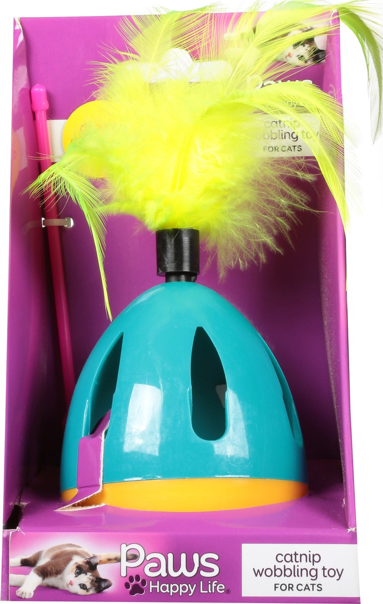 slide 5 of 11, Paws Happy Life Catnip Wobbling Toy for Cats 1 ea, 1 ct