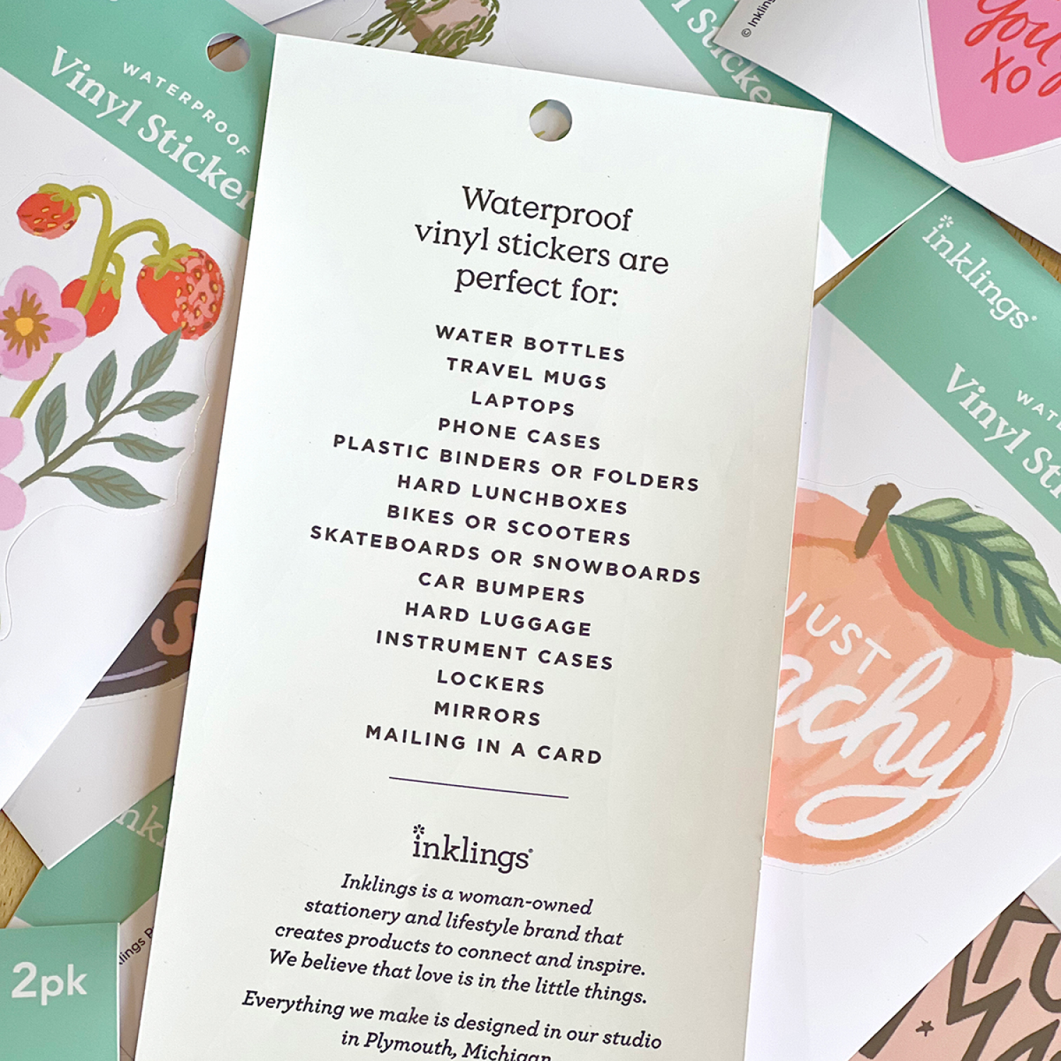 slide 2 of 3, Inklings Vinyl Stickers Asrt A S/02, 1 ct