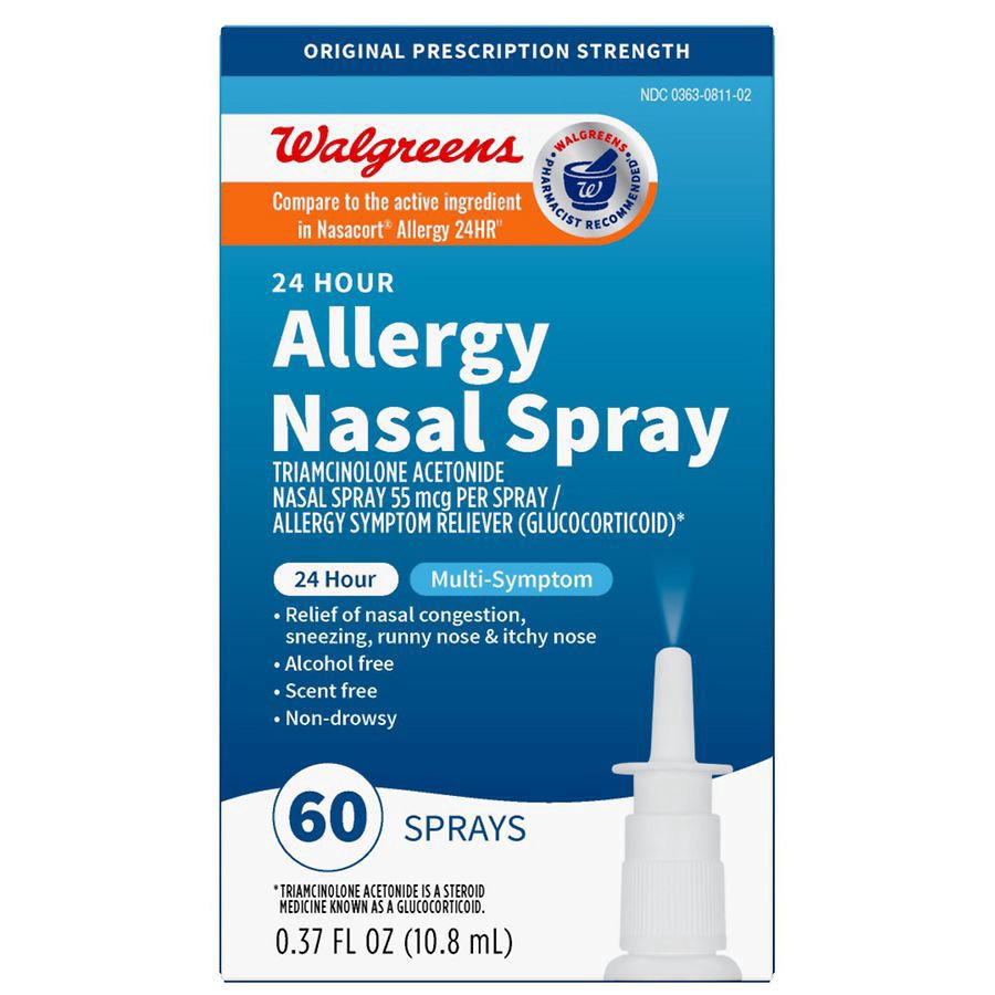 slide 1 of 5, Walgreens Nasal Spray, 0.37 fl oz