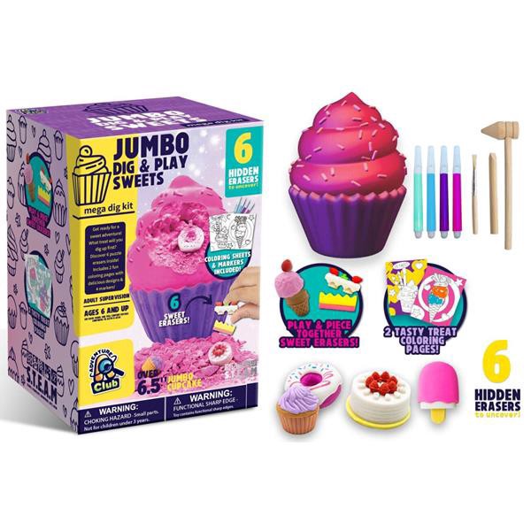 slide 1 of 1, Jumbo Dig & Play Sweets Kit, 1 ct