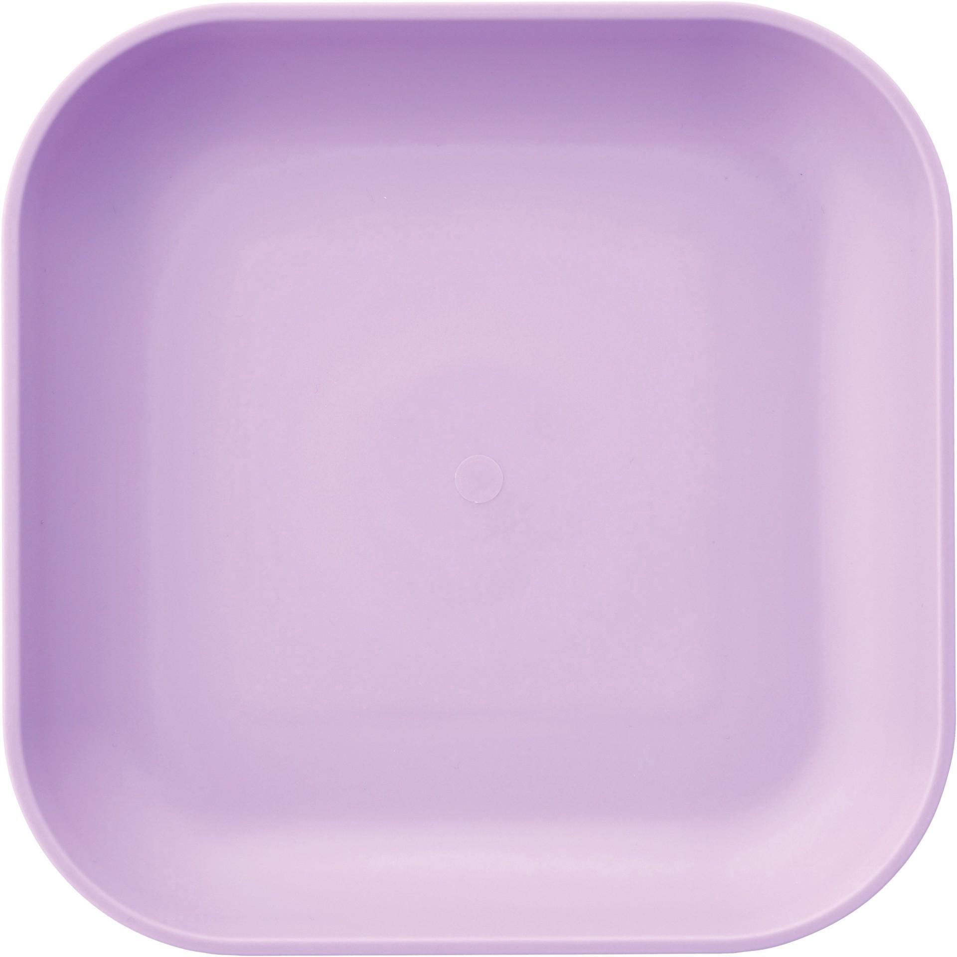 slide 1 of 1, our goods Square Plate - Purple, 1 ct
