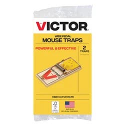 Victor Wide Pedal Mouse Traps 2 ea
