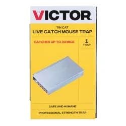 Victor TIN CAT Live Catch Mouse Trap