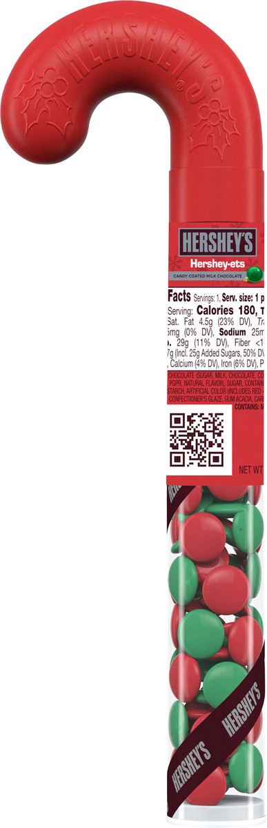 slide 2 of 3, Hershey's Holiday Candy Filled Cane, 1.4 oz