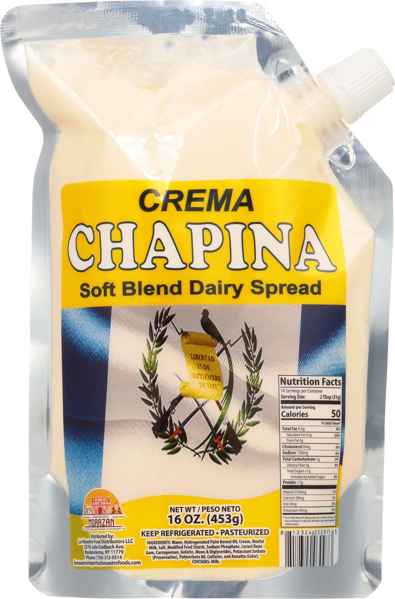 slide 1 of 11, Crema Chapina Soft Blend Dairy Spread 16 oz,
