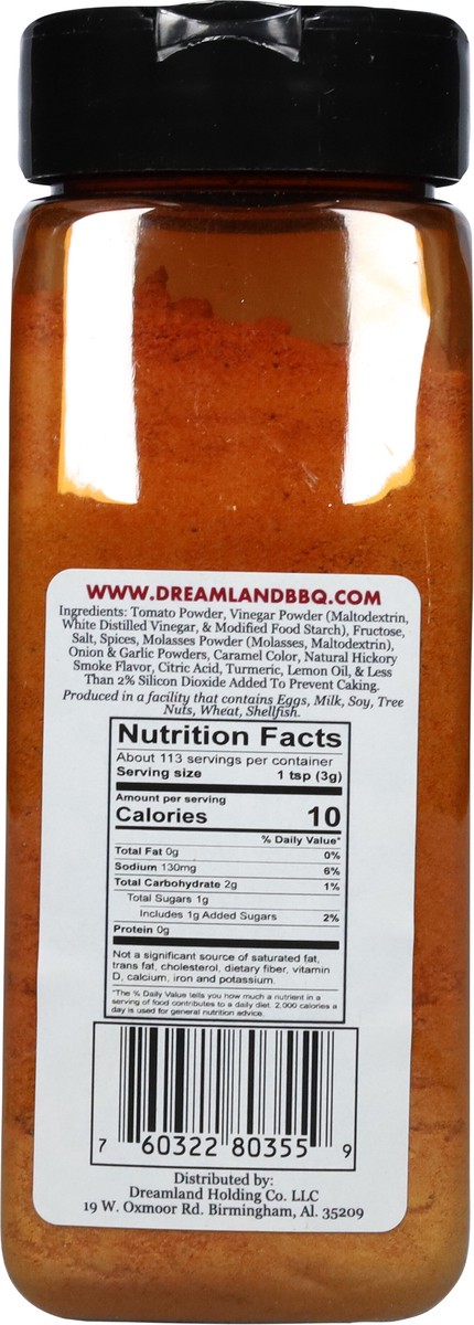 slide 6 of 14, Dreamland Bar-B-Que Rub 12 oz, 12 oz