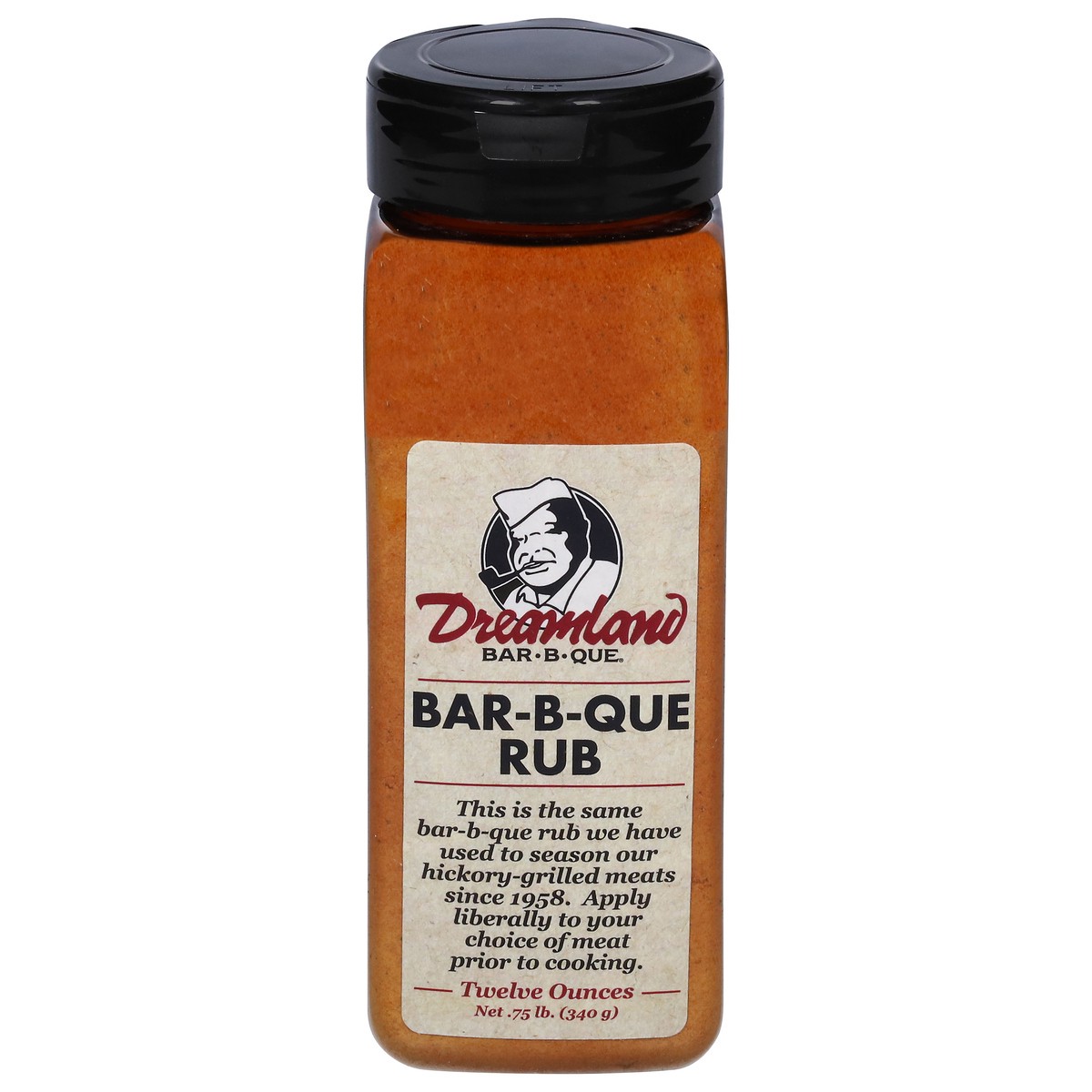 slide 1 of 14, Dreamland Bar-B-Que Rub 12 oz, 12 oz