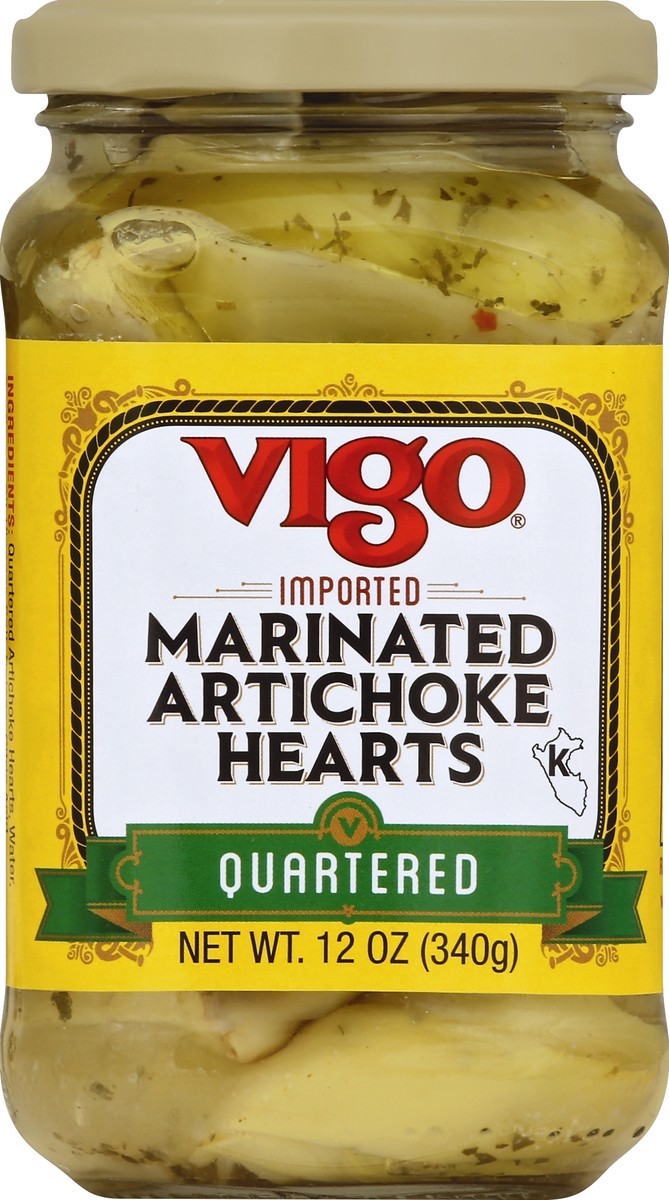 slide 2 of 2, Vigo Artichoke 12 oz, 12 oz