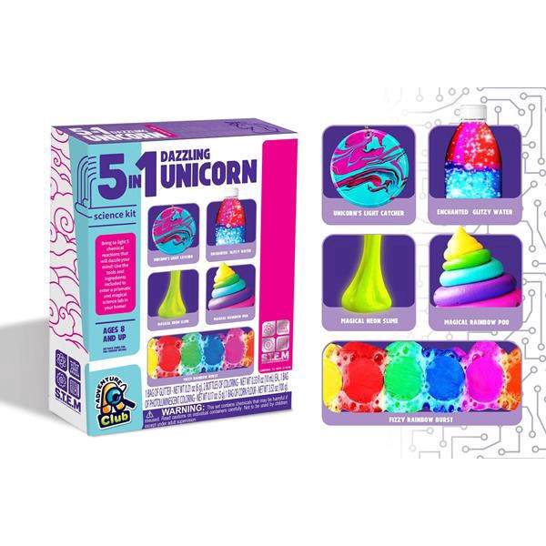 slide 1 of 1, 5 In 1 Dazzling Rainbow Experiments Kit, 1 ct