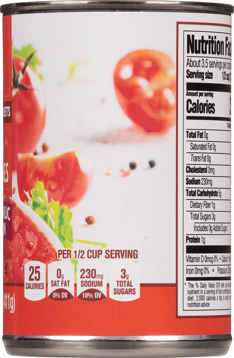 slide 10 of 12, Rouses Markets Diced Roasted Garlic and Onion Tomatoes 14.5 oz, 14.5 oz