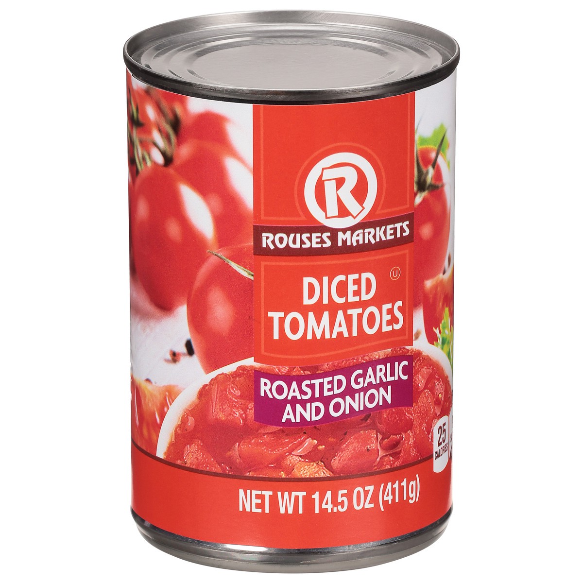 slide 11 of 12, Rouses Markets Diced Roasted Garlic and Onion Tomatoes 14.5 oz, 14.5 oz