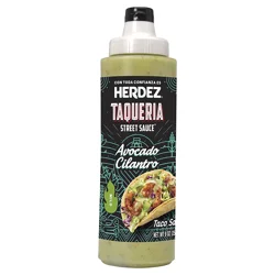 HERDEZ TAQUERIA STREET SAUCE Avocado Cilantro Mild