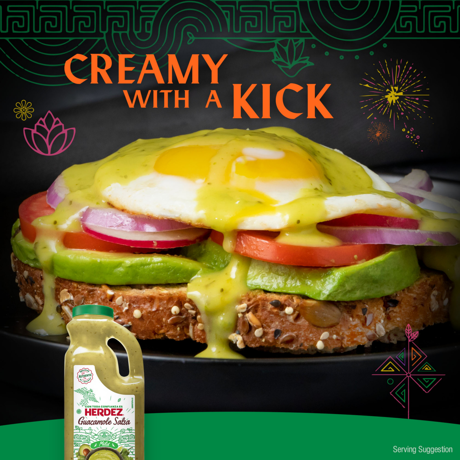 slide 4 of 4, Herdez Mild Guacamole Salsa 32 oz, 32 oz