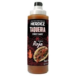 Herdez Medium Original Roja Taqueria Street Taco Sauce™ 9 oz. Squeeze Bottle
