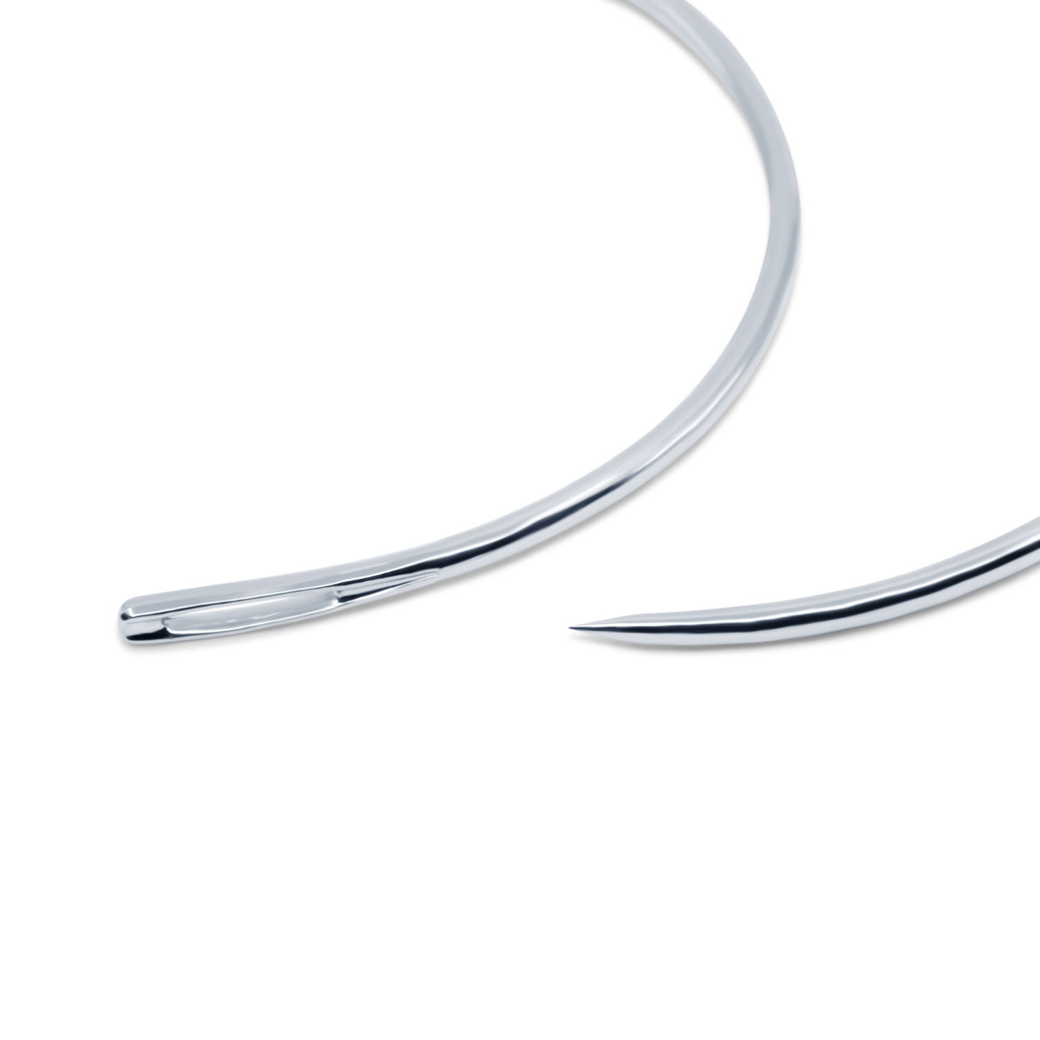 slide 2 of 3, Dritz Needle Hand Curved, Sz Asst, 2pc, 2 ct