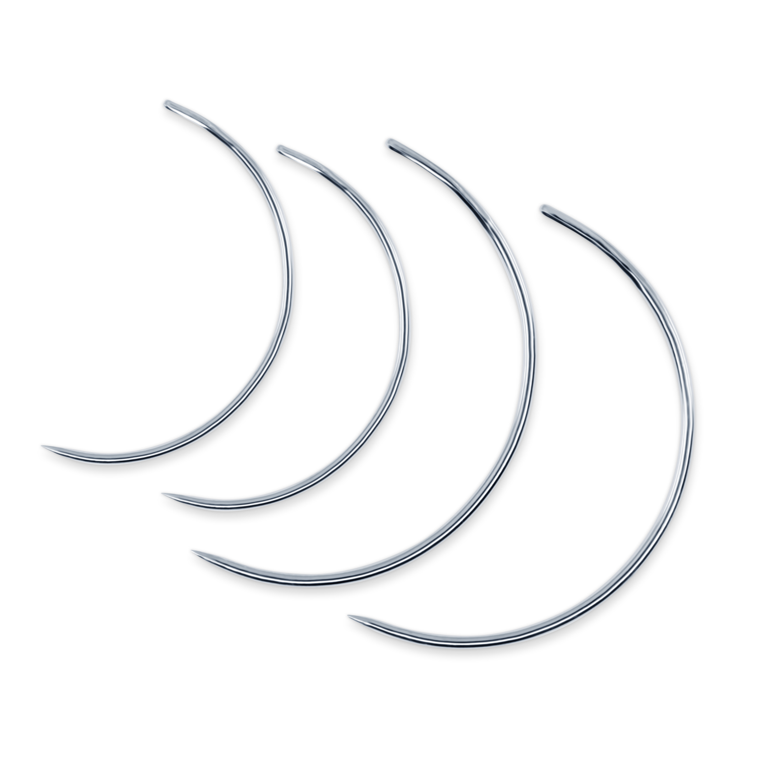 slide 3 of 3, Dritz Needle Hand Curved, Sz Asst, 2pc, 2 ct