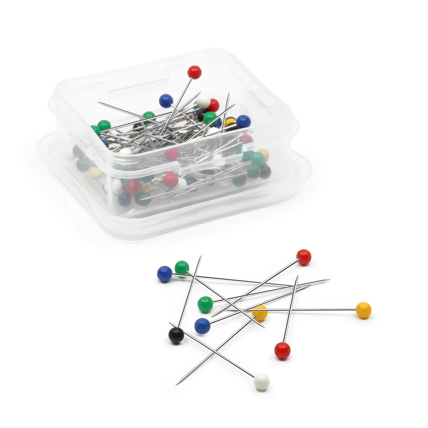 slide 2 of 4, Dritz Pins - Long Ball Point, 1-1/2", 75 ct