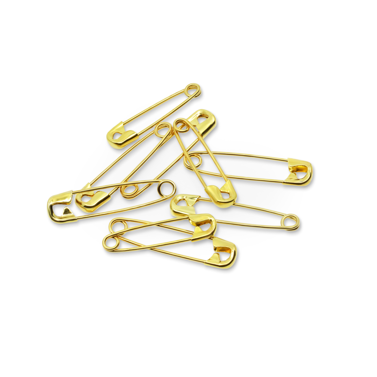slide 2 of 3, Dritz Pins - Safety Pins - Brass, Size 0 &, 00 x 50 ct