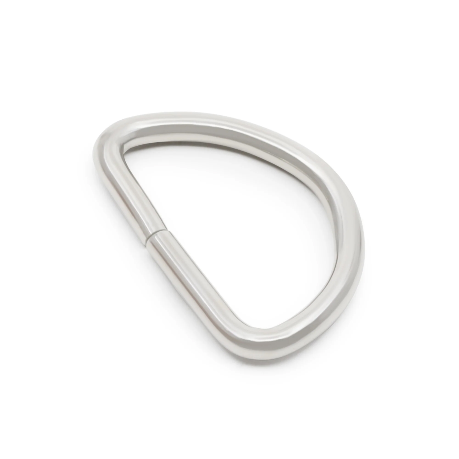 slide 2 of 3, Dritz D-Rings, Metal - Nickel, 1", 4 ct