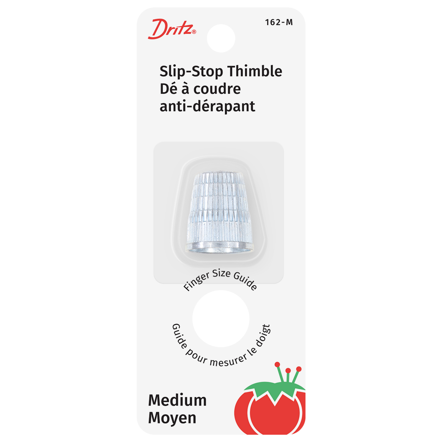 slide 1 of 2, Dritz Thimbles Slip Stop, Sz Medium, 1 ct