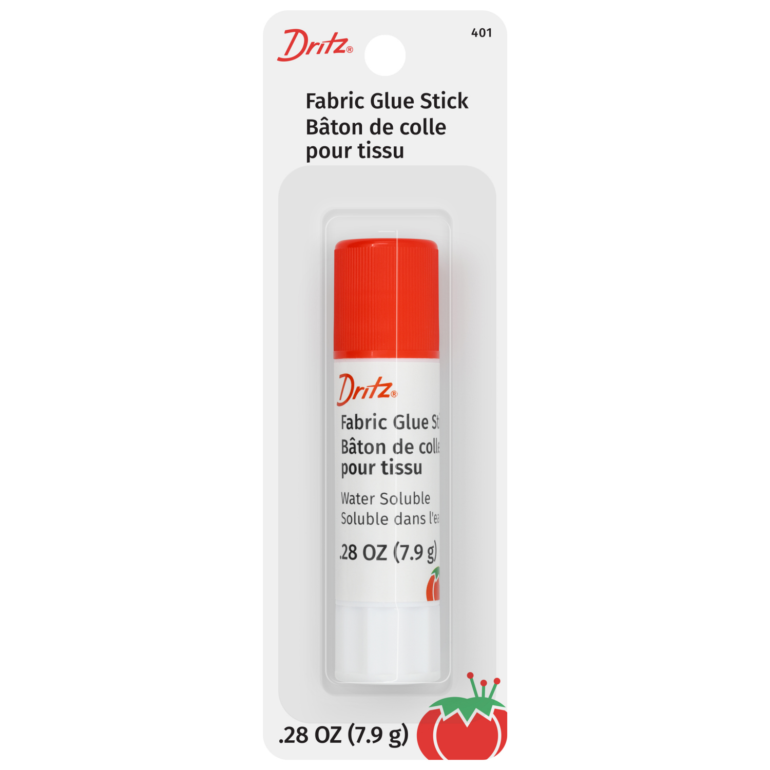 slide 1 of 3, Dritz Fabric Glue Stick, 1 ct